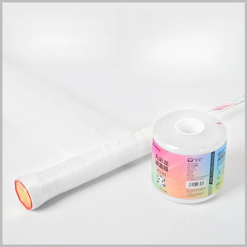 Badminton Racket Cushioning Film, Tennis Racket Rubber Base Film Shock-absorbing Film  Easy To Use, Sports  Accessories