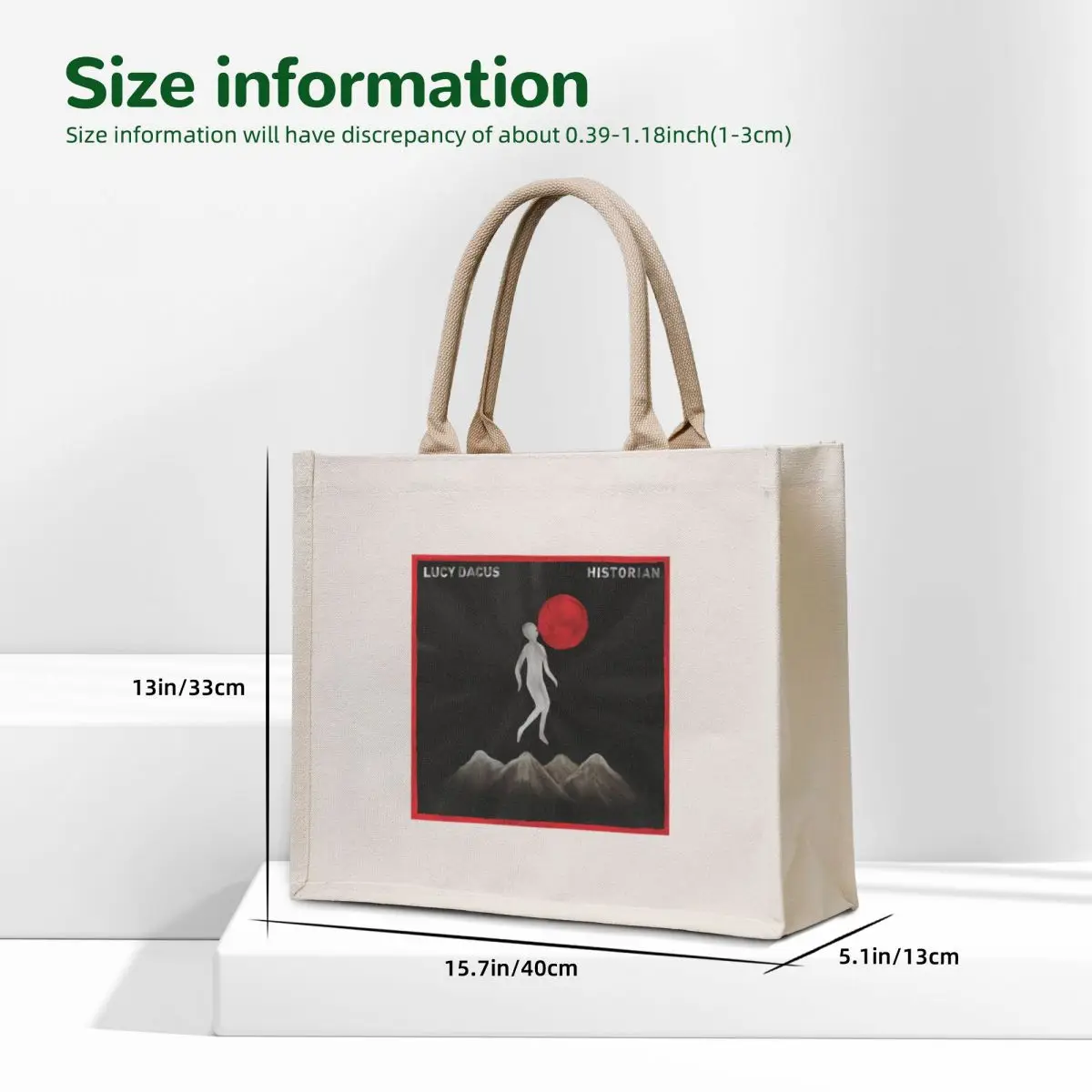 historian - Lucy Dacus Tote Bag hand bag ladies bags for women Eco bag Custom