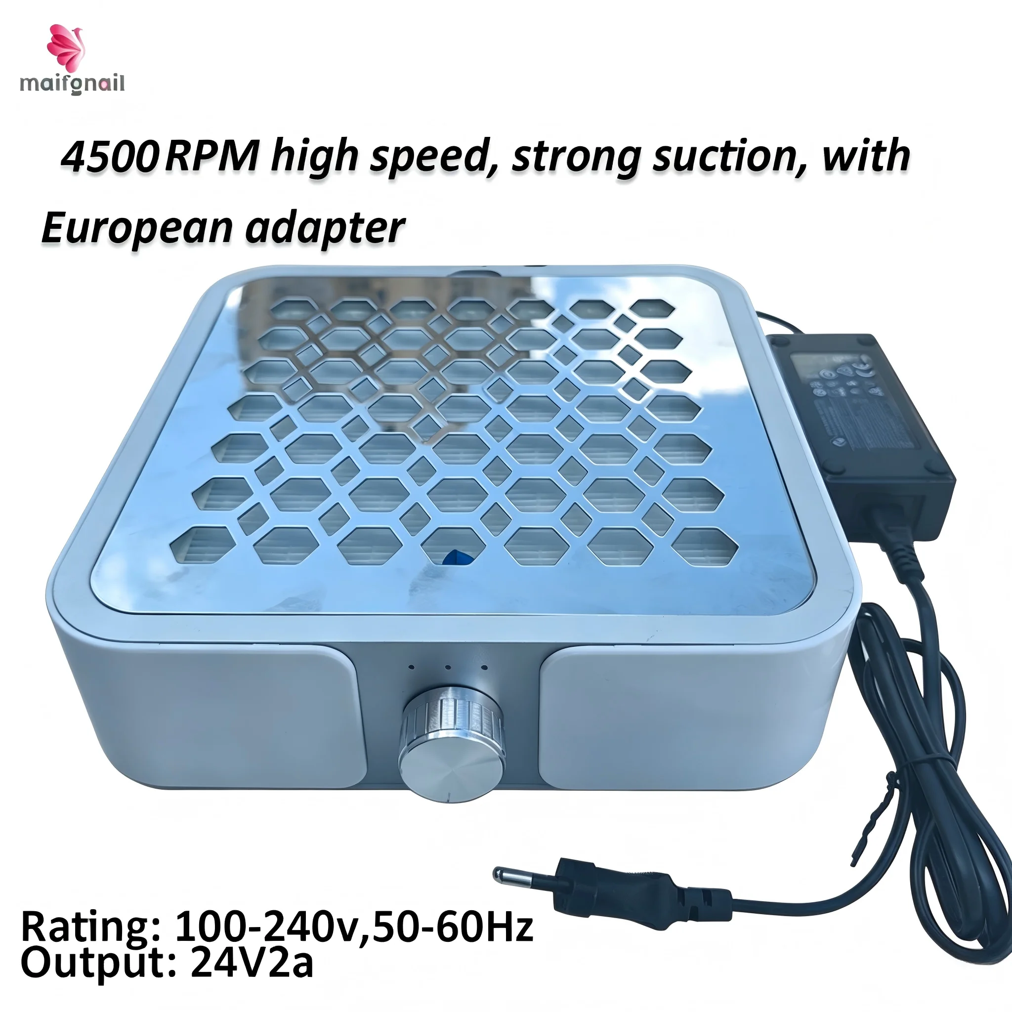 Poland Nail Salon Star Item Strong Aspirateur,IBelieve 60w Nail Dust Collector, Super Strong Nail Vacuum Cleaner,