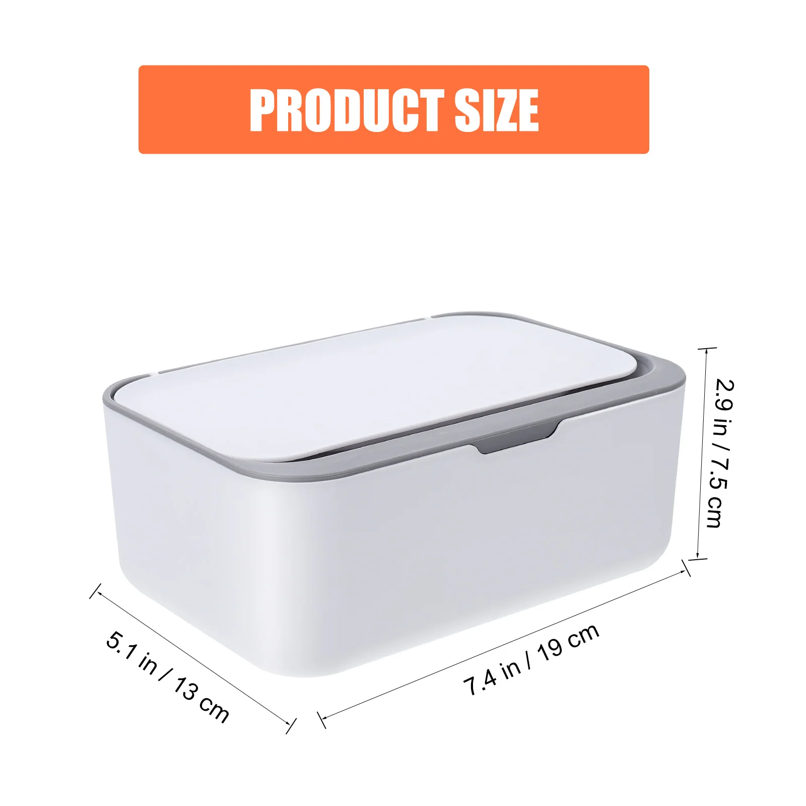 

Wet Tissue Box Pp Material Compact Dustproof Cover Design For Bedroom Bathroom Car Tissue Organizer Storage Container Dispenser