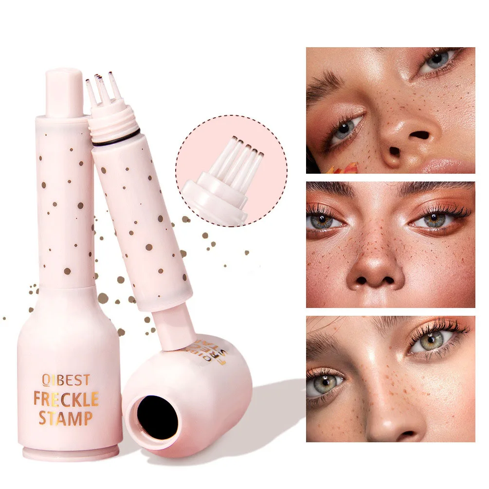 Stylo tampon pour taches de rousseur à coussin d'air, maquillage, aspect naturel, points, pois, étanche, séchage rapide, léger, réaliste, outil de fabrication