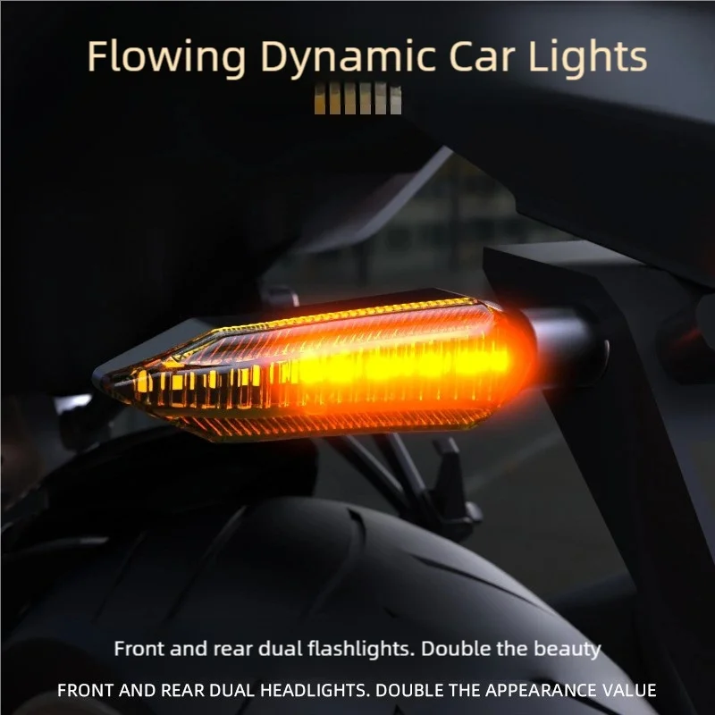 SPIRIT BEAST-luces de señal de giro para motocicleta, luces Led direccionales para Yamaha Fz16 KAWASAKI Z1000SX Honda Cb650f Cb500x