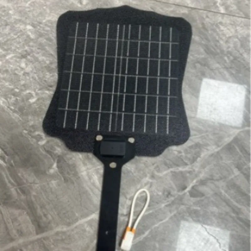 شاحن شمسي محمول 5.5 فولت 10 وات مع منفذ USB، لوحة شمسية الكل في واحد، شاحن طوارئ للهواتف المحمولة