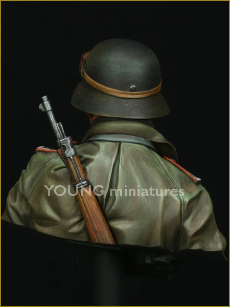 1/10 Feldgendarmerie WWII, Resin Figure Bust GK, Military theme of World War II, Uncoated No colour