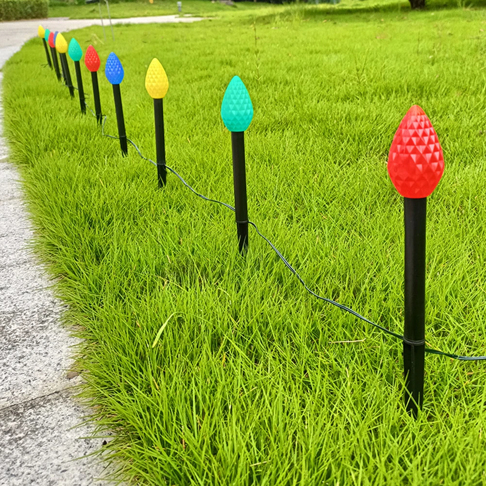 Solar Scary Eyeball Lights Lithium Battery Solar Swaying Garden Lights Solar Pathway Stake Lights for Lawn Yard Xmas Halloween