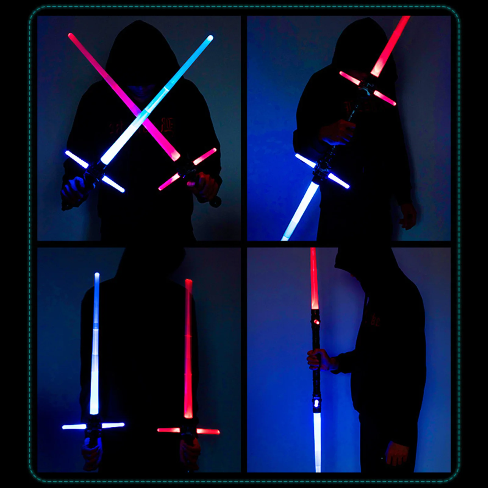 Sabre laser clignotant, épée, bâton lumineux Kpop, jouets Cosplay, son et lumière pour garçons et filles, cadeau de Combat Cosplay