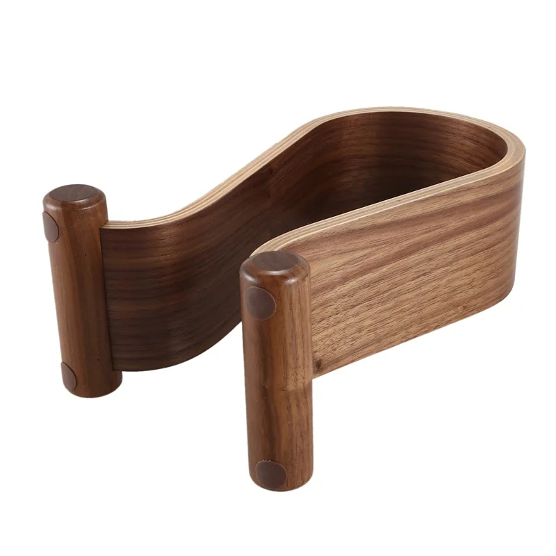 Kopfhörerständer aus Holz, Headset-Ständer, Desktop-Kopfhörer-Displayständer, Gamer-Geschenke, Heim- und Bürodekoration für fast alle Kopfhörer. – Detail 10