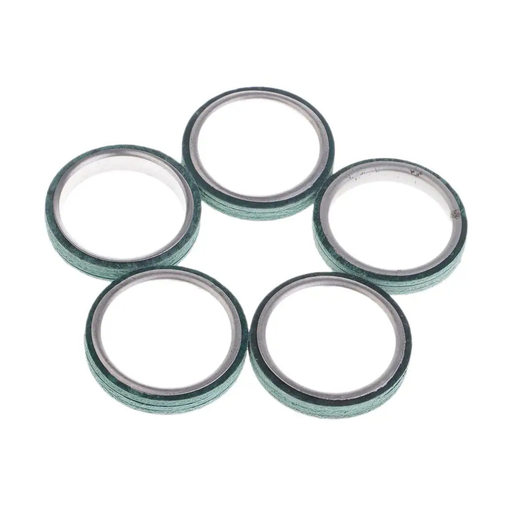 5 Pieces Exhaust Pipe Gaskets for GY6 125cc 150cc Scooter Moped Motorcycle