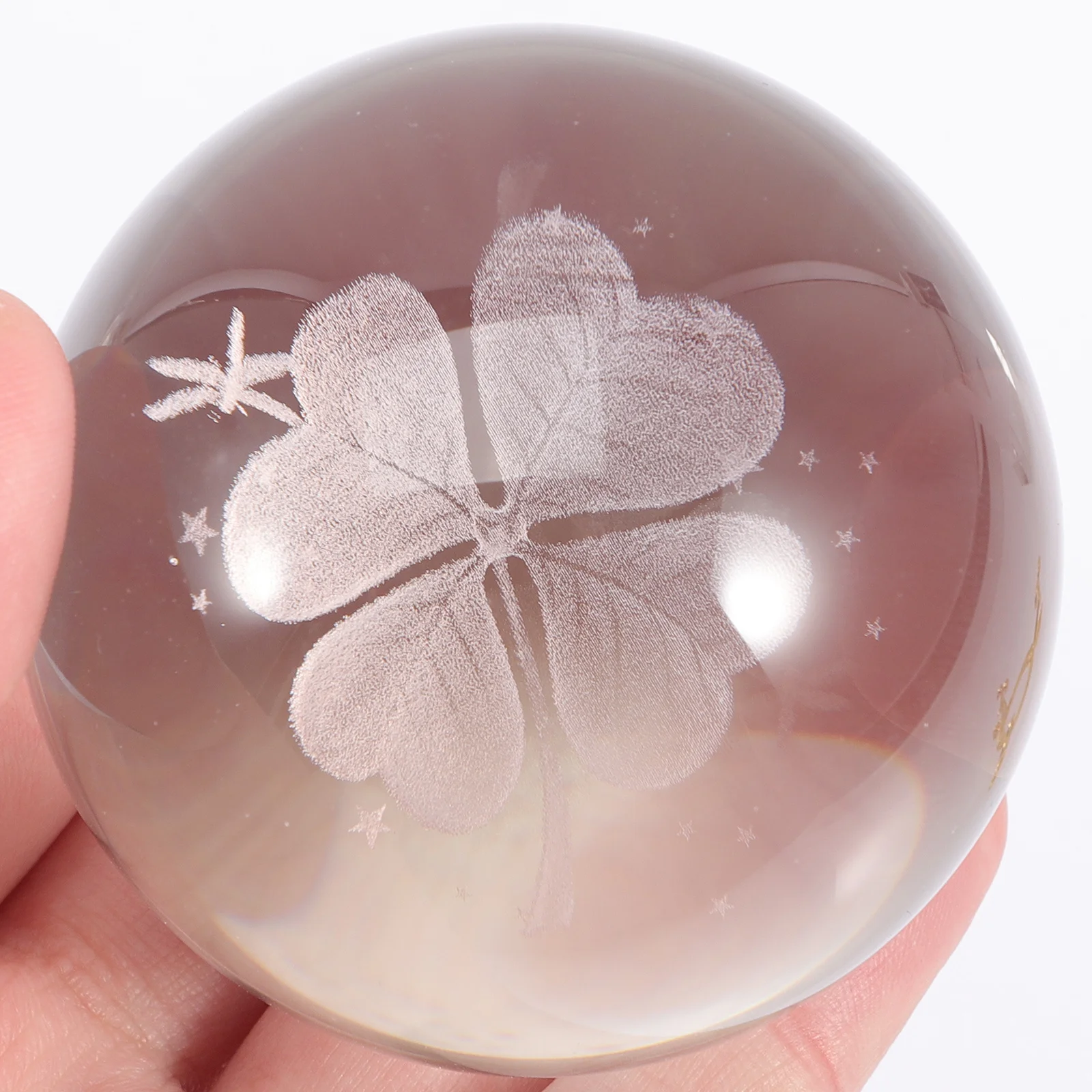 

1 set 1 Set Crystal Ball Sphere With Stand Desktop Decor Home Office Decoration Art Craft Tabletop Ornament Party Diy Decor