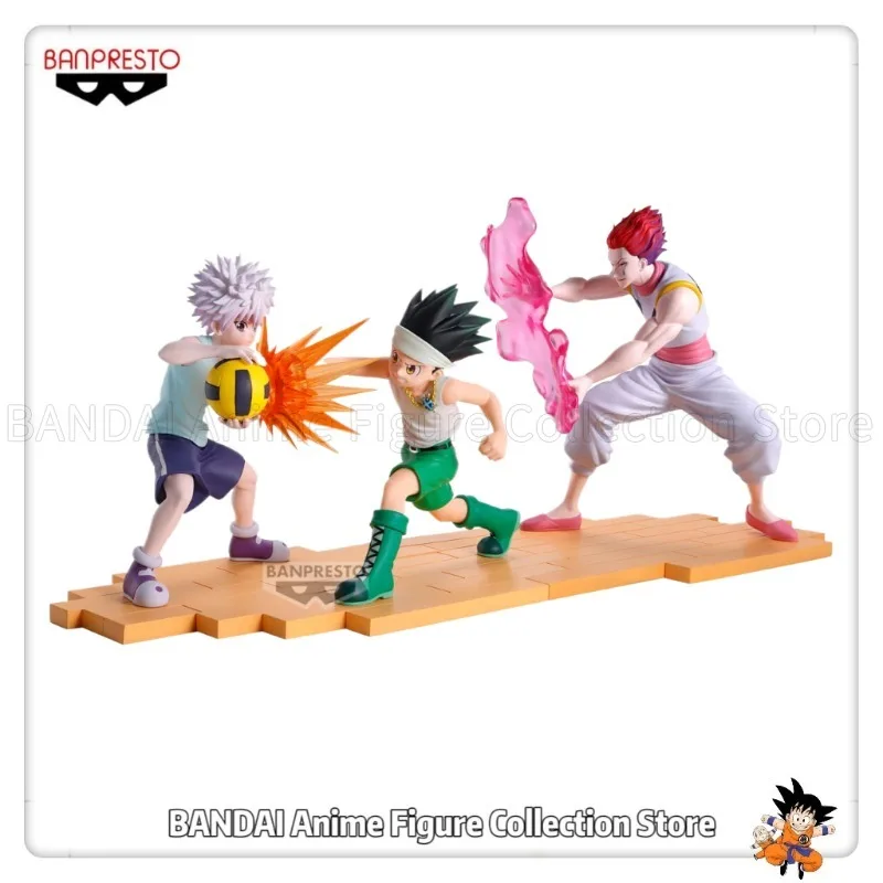 

March 2026 Pre-sale Original BANPRESTO HUNTER×HUNTER Killua Zoldyck / Gon Freecss / Hisoka Model Gifts Collection Toys