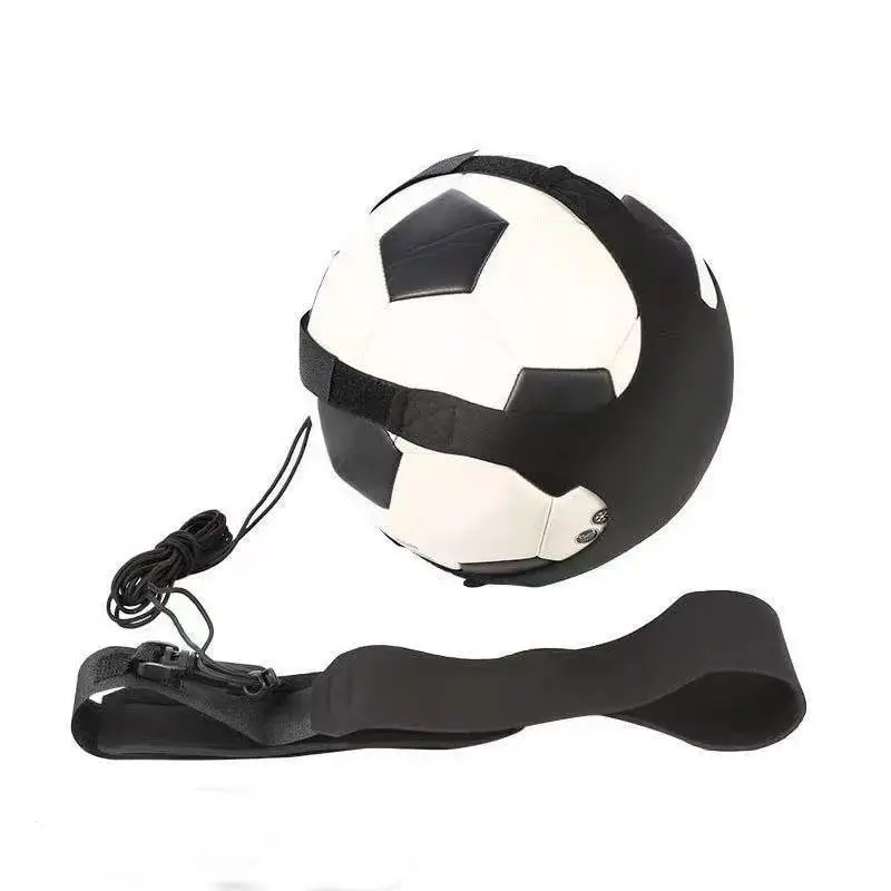 Pallone da calcio Solo Trainer Kick Cintura circolare ausiliaria per bambini Borsa da giocoleria per palloni da calcio regolabile Attrezzatura da allenamento per calcio per bambini