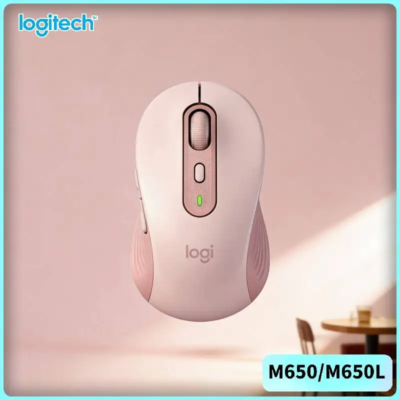 

Бесшумная компактная мышь Logitech M650, высококачественный сенсор, плавное и точное движение (совместима с M750/M280/M350/M220/M185)