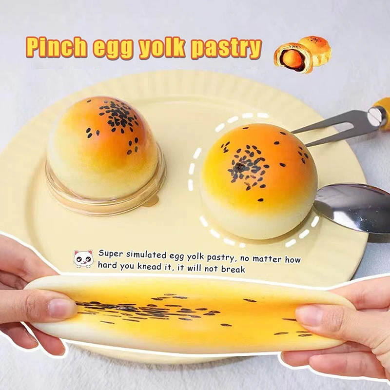 Jouets à presser en Silicone amusants, jouet Animal de décompression intéressant et décontracté, gâteau doux créatif, jouet alimentaire, cadeau pour enfants