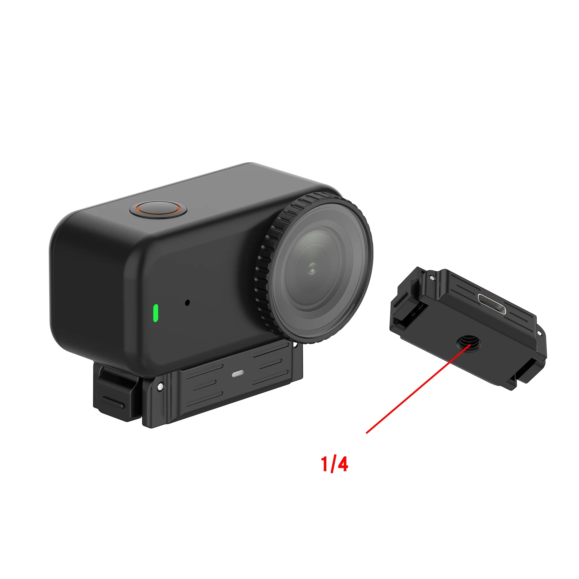 

Magnetic Qucik Release Charging Adapter Mount for DJI Osmo Nano Action Camera Accessories