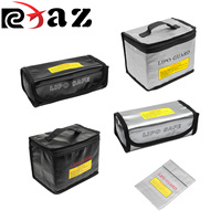 RCXAZ Lipo fireproof lithium polymer battery explosion-proof safety bag, suitable for RC FPV racing drone remote control models.