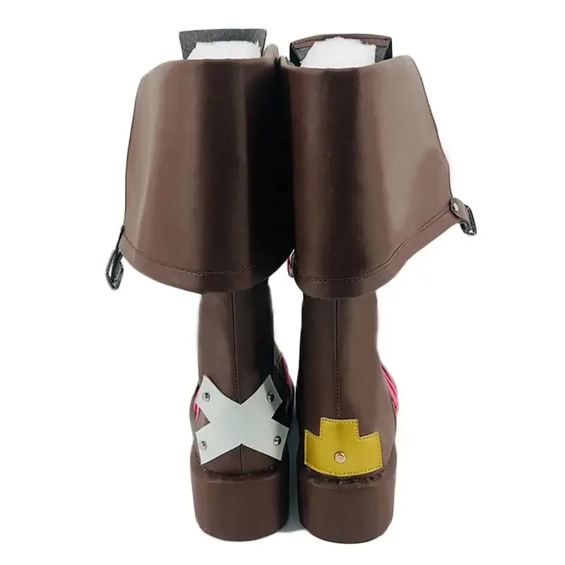 

2025 aaa Game-LOL Arcane Jinx, ботинки для косплея, реквизит, обувь, аксессуары для вечеринки на Хэллоуин, по индивидуальному заказу