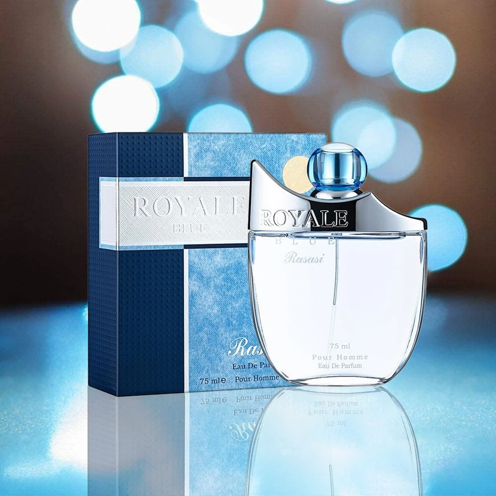 75ML Mens Perfume Fragrance Mini Parfum Originales Long-Lasting Royal Family And Nobility Blue Ball Woody Ocean Notes Boy Gift