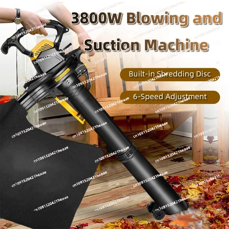 Suitable for  Dust Collector Leaf Cleaning Blowing Dust Blowing Suction Fan Crusher，   Electric Blower High Power Industrial ，