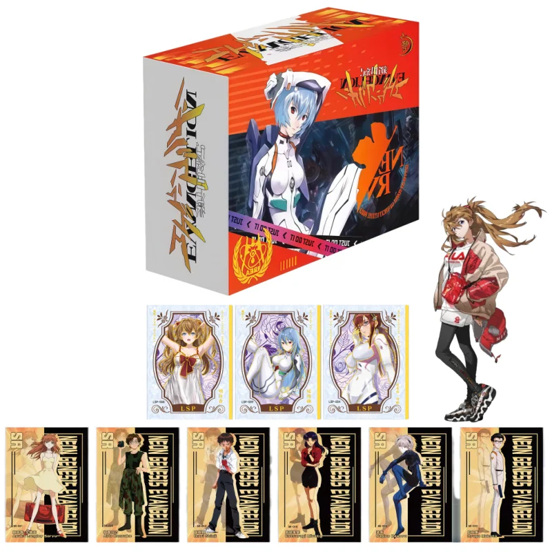 

Official Genuine Neon Genesis Evangelion Series Anime Card Character Peripheral Collection Toy Gift Original Box