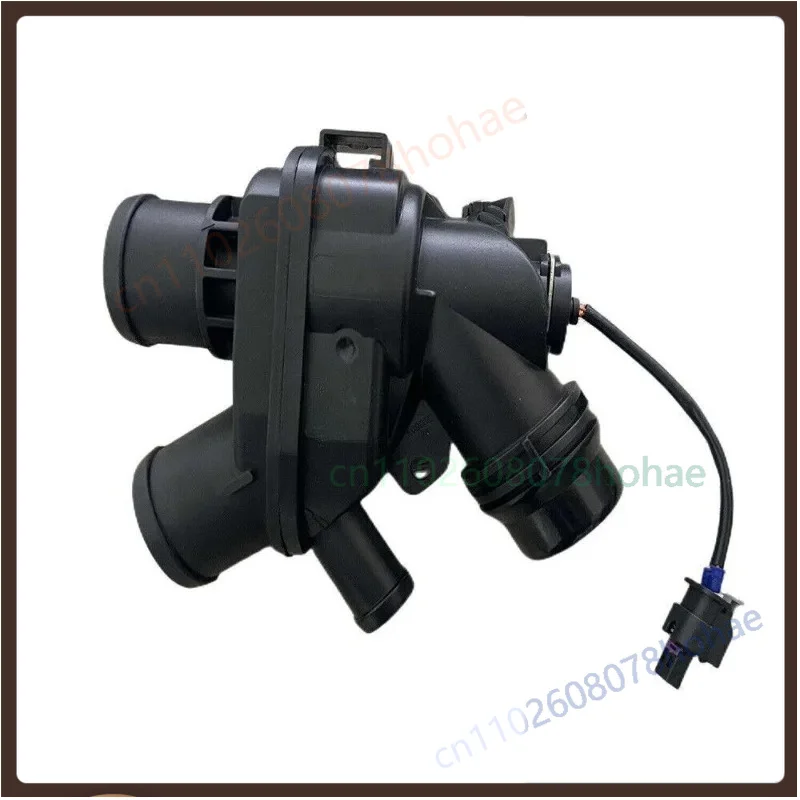 LR062498 LR107288 LR117568 Petrol Coolant Thermostat Housing w/ Sensor for Range Rover 13- RR Sport 14- New Discovery Velar