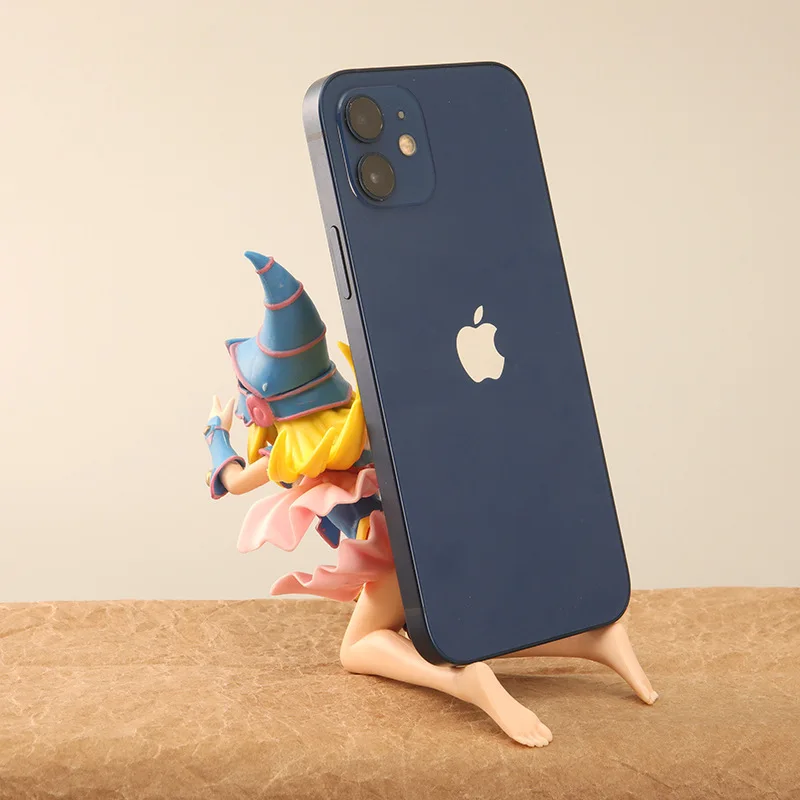 Anime Figure Phone Stand 15Cm Cartoon Character Model Desktop Ornament Mobile Phone Holder For Desk Decor