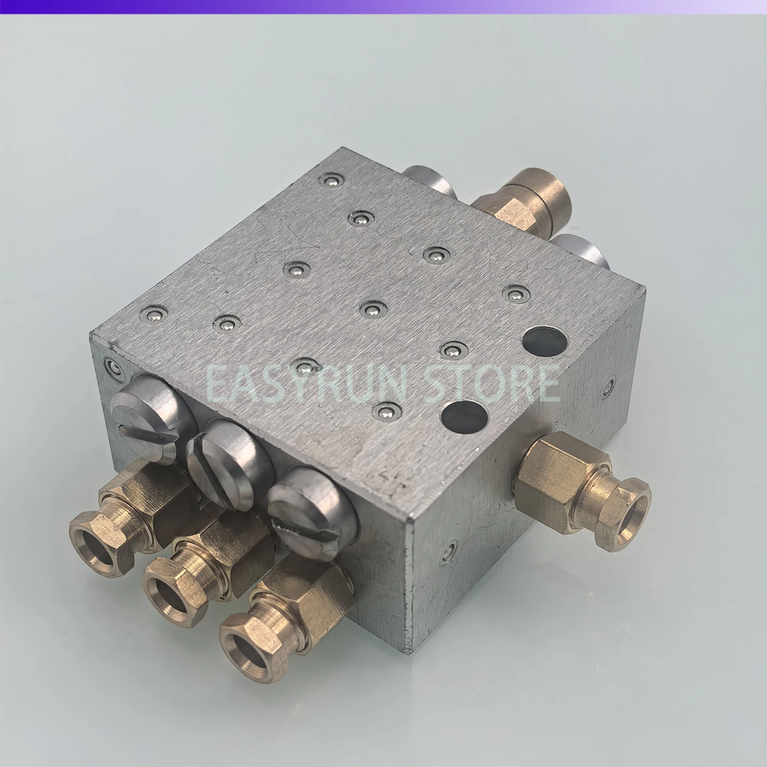 Pump truck progressive distributor 6 outlet paver mixing plant truck mounted pump trailer pump butter distribution valve