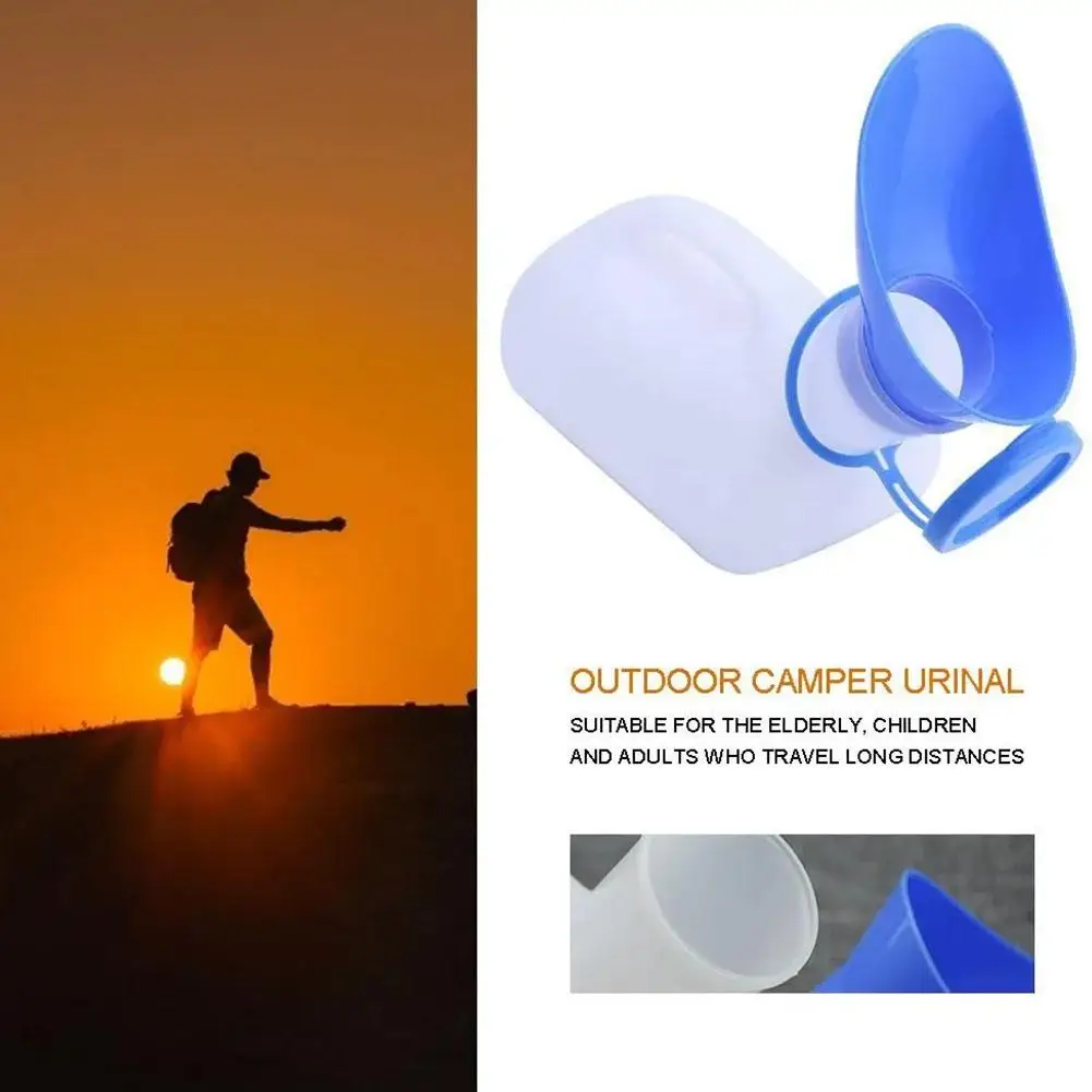 1000ML Portable Urinal Bottle Unisex Travel Camping Car Boat Toilet Aid Pee Container Outdoor Journey Kit view 4
