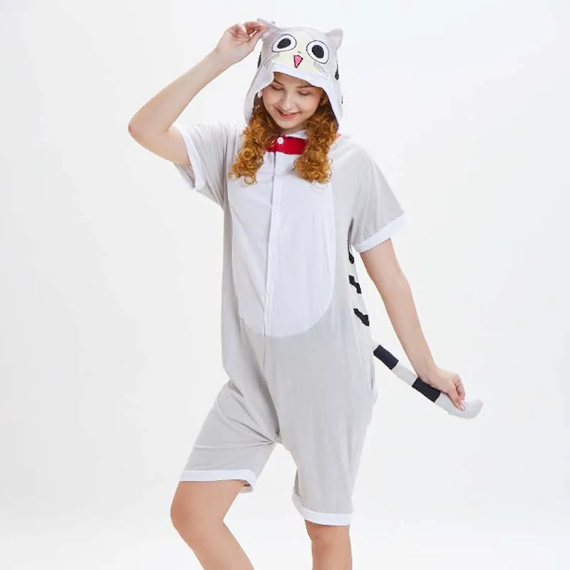 Silver cheese cat - 100% cotton