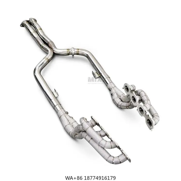 

Выпускной коллектор для CLS63 6.2 2007-2015 гоночная производительность коллектор выхлопной системы каталитический нейтрализатор