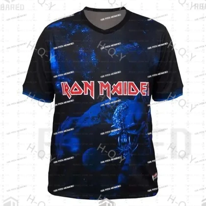 Camiseta deportiva de secado rápido para hombre Full Iron Maiden WA Sport - Varios álbumes Camisetas para niños de secado rápido para hombres y mujeres