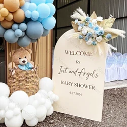 Custom Arch Backdrop for Baby Shower Wedding Birthday Party Foam Board Personalised Party Backdrops 3.9 Feet