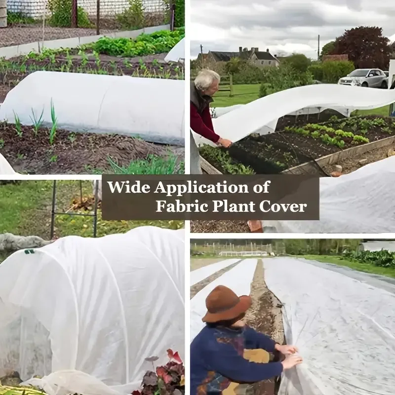 Non‑Woven Plant Frost Protection Cover Winter Vegetable Cold Protection Blanket Anti‑Freeze Plant Cover Cloth Gardening Supplies