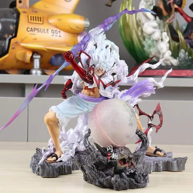 Ein stück figuren anime gk affe d. Ruffy liebe 5 Action figuren PVC Statue Modell Puppe Sammlung Ornamente Geschenk Spielzeug