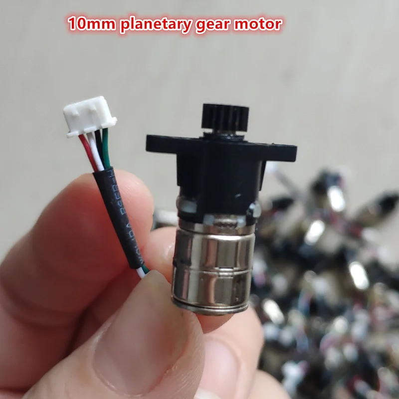 2-phase 4-wires 10mm stepping motor reduction ratio 1:19 planetary gear motor ~