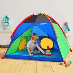 Kids Play Tent Easy Fun Dome Tent for Children Indoor/Outdoor Fun - X' Gift