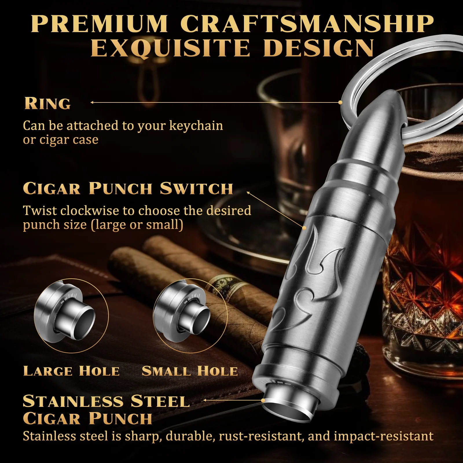 Sigarenponssnijder Sigarenpons - Cigar Cutter Set recensie en prijs