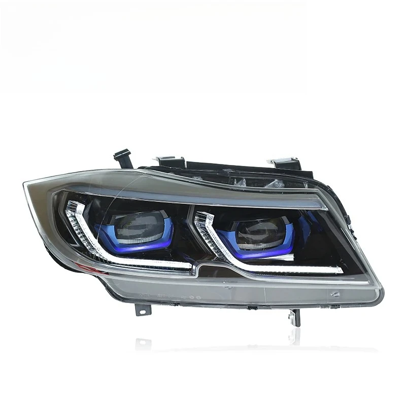 

JS New Upgrade White 12V Car LED Headlight For BMW E90 2005-2008-2012 Auto Parts Halogen Xenon Headlights