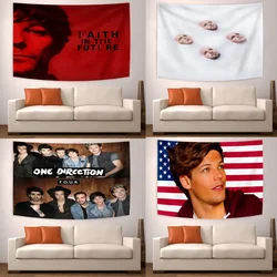 3x5Ft L-Louis T-Tomlinsons Tapestry Dorm Decor Home Concert Poster Flag Gift for Bedroom Decor College Aesthetic Room Decor