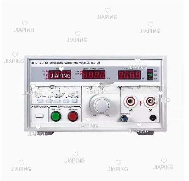 

Applicable to UC2672DX AC/DC Voltage Withstand Tester 5KV Dielectric Strength Tester 2670A Safety Regulations