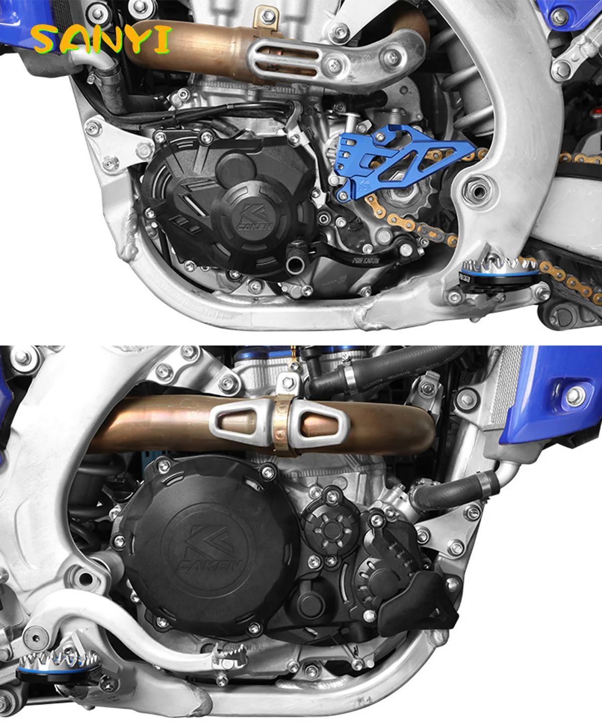 2024 2025 Engine Protection Clutch Lgnition Cover Protection For YAMAHA YZ YZF WR 450 450F 450FX YZ450F WR450F YZ450FX Parts