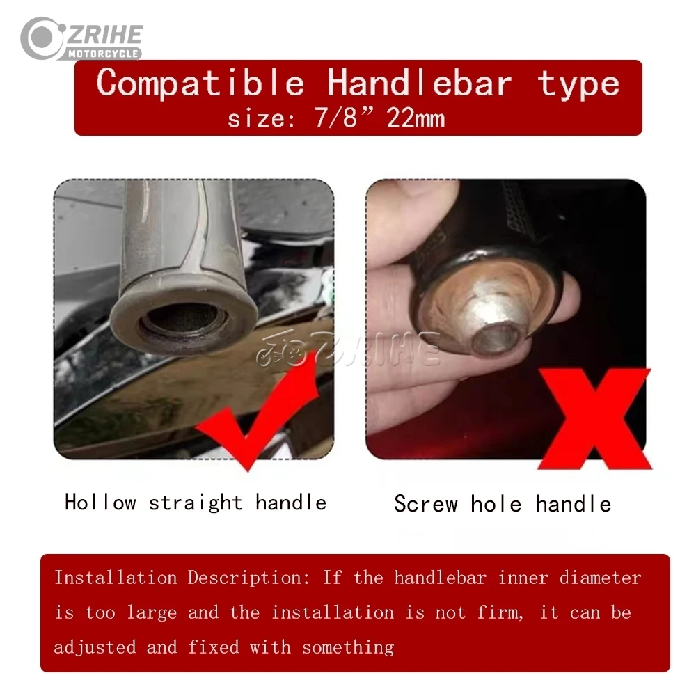 Ninja650 Z650 7/8'' Handle Bar End Weight Handlebar Grips Cap Silder Plug For KAWASAKI Ninja Z 650 2006 2019 2024 2025 2026 2027