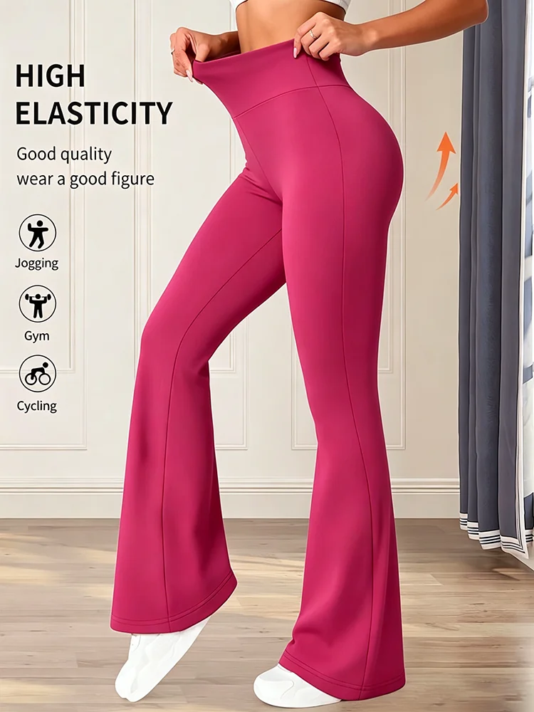 Pantalones de Yoga de Cintura  - Yoga Fitness Com reseña y precio