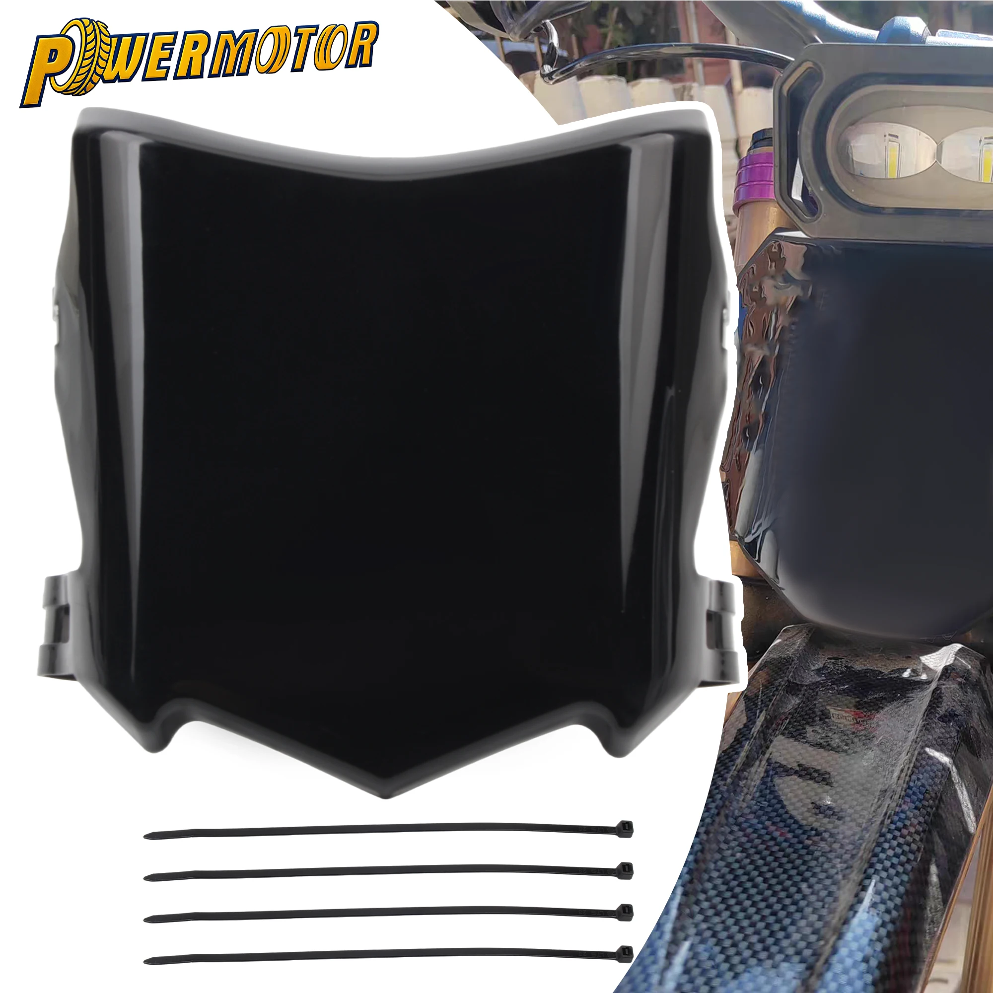 

For Surron S X Number Plate Motorcycle Accessories Front License Plate For Stark Varg Talaria Sting Q20 Electric Dirt E-Bike