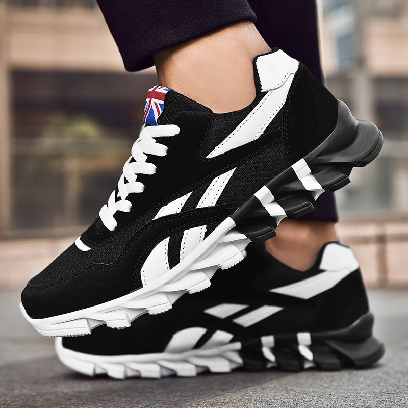 Scarpe da corsa da uomo originali Blade Fashion Black Light Casual Sneakers uomo donna Summer Mesh Sneakers da donna eleganti e traspiranti