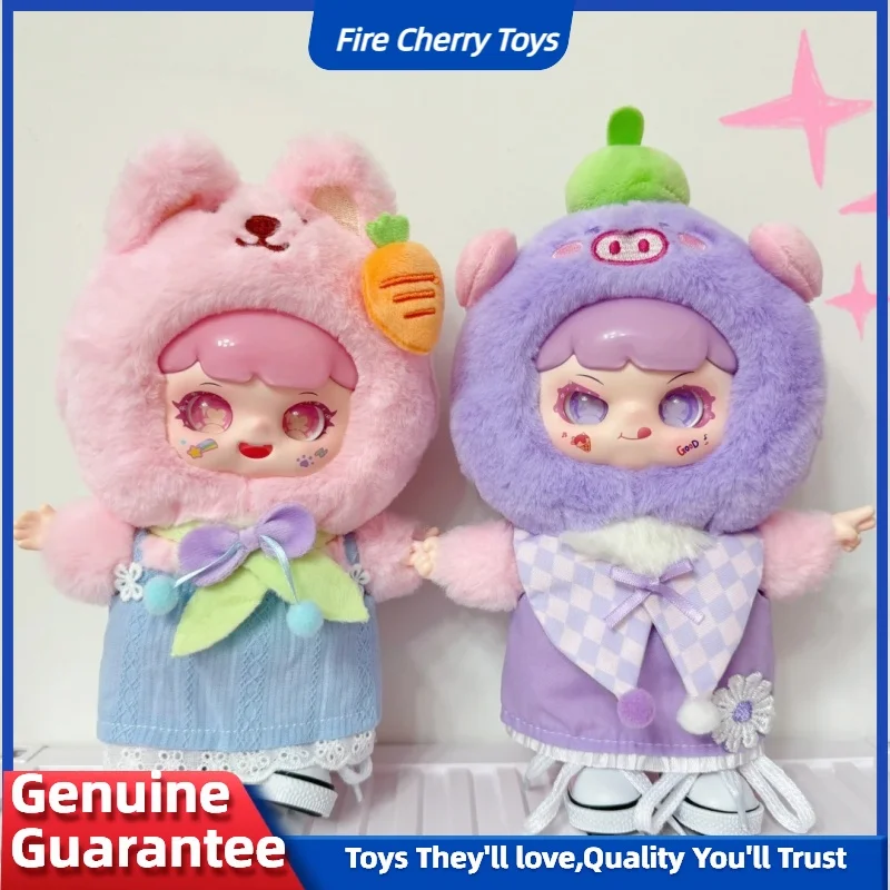 

Genuine Naughty Blind Box 1-Generation Series Anime Animal Plush Pendant Trendy Peripheral Cute Doll Ornament Birthday Toy Gif