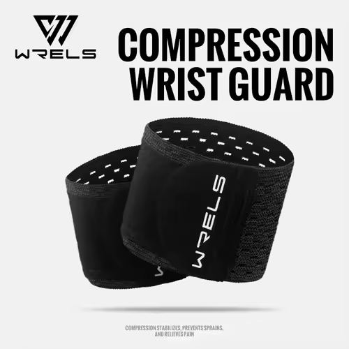WRELS Wristband Wrapping Compression Sports Elastic Adjustable Wrist Guard Support Basketball Weight Training Wrist Wraps - Image 8