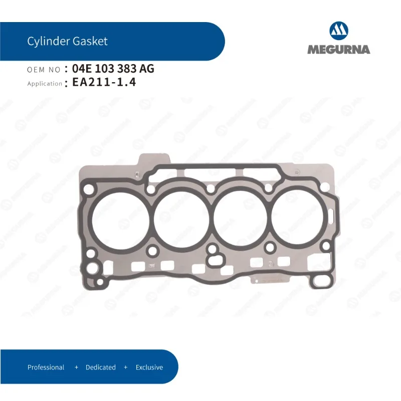 

MEGURNA EA211 Engine Cylinder Head Gasket 04E103383AG for 2013 model VW 1.4 Jetta Gran santana Polo Skoda Fania Rapid Auto Part