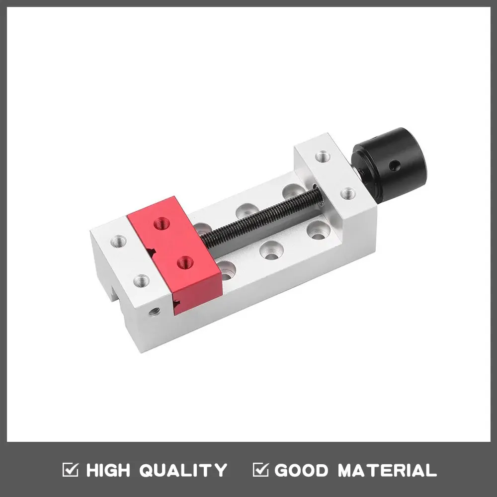 

Aluminium Alloy Flat Tongs Screw Precision DIY CNC Parallel-jaw Vice Plain Vise Carving And Milling Machine Bench Drill Vise