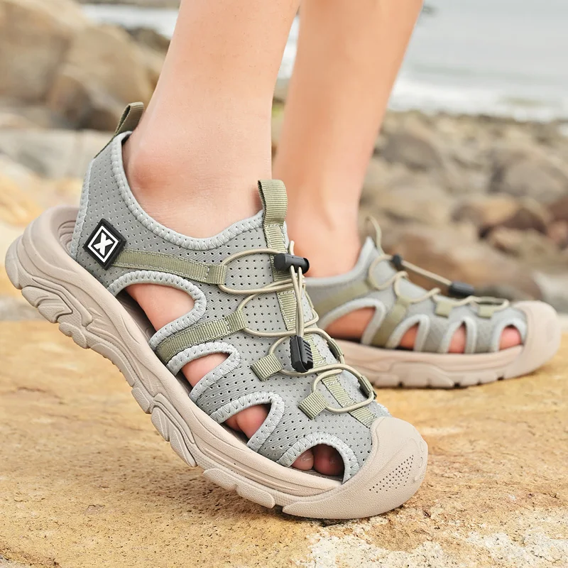 High Quality Sandals for Men 2024 Summer New Style Comfortable Outdoor Hiking Shoes Light Casual Beach Shoes Flip Flop Sandals