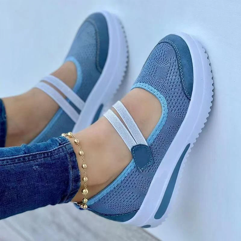 shoes for Women 2022 new Fashion comfort Casual sport shoes Wedge Platform Sneakers Female Mesh Breathable Running Shoes